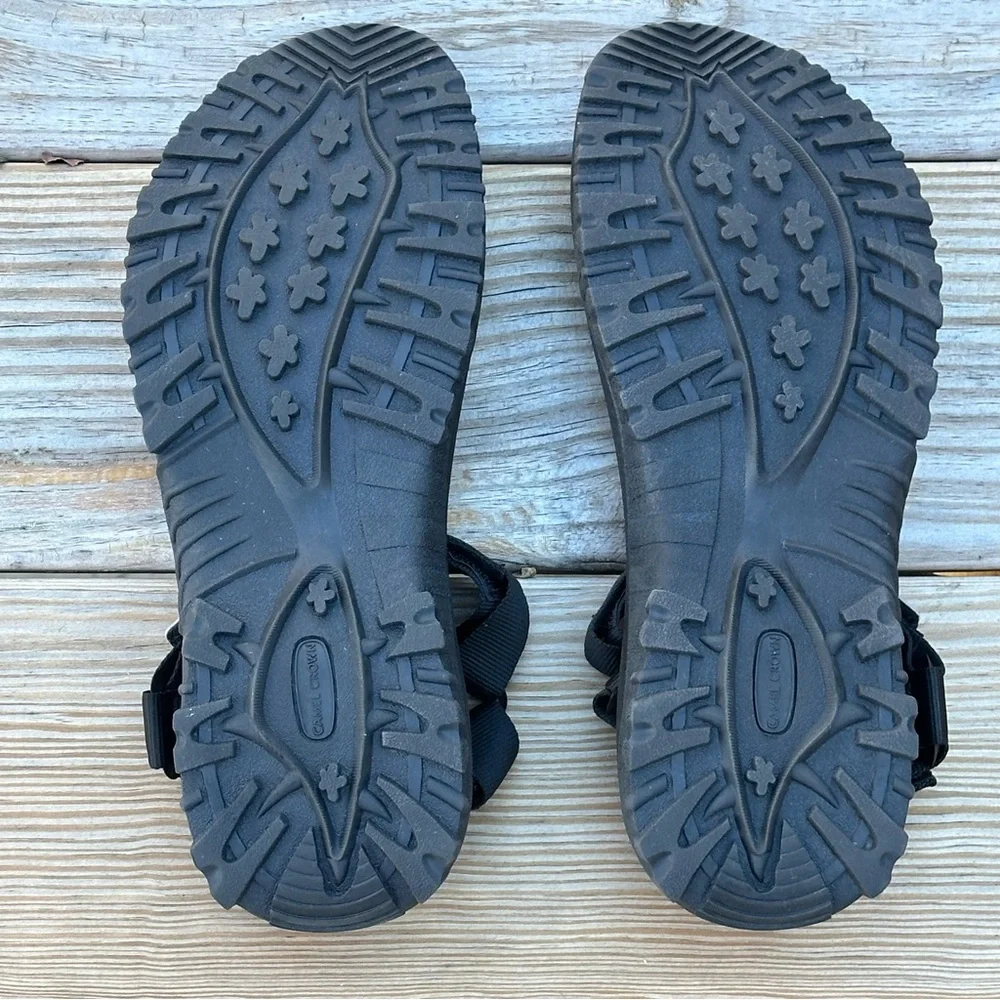 Camel Crown Hiking Outdoor Sports Black Sandals K922162687 Men's Size US 12